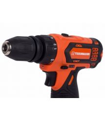 TEKHMANN Шуруповерт-дрель аккумуляторная TCD-12 QC Li v2.0 12В 2х2А·час 28Нм 0-400·1500об·мин 1кг кейс
