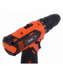 TEKHMANN Шуруповерт-дрель аккумуляторная TCD-12 QC Li v2.0 12В 2х2А·час 28Нм 0-400·1500об·мин 1кг кейс