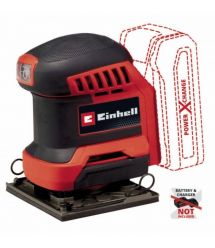 Einhell Шлифмашина вибрационная аккумуляторная TE-OS 18/113 Li-Solo 18, 113х101мм 1.04кг без АКБ и ЗП