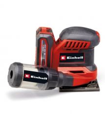 Einhell Шлифмашина вибрационная аккумуляторная TE-OS 18/113 Li-Solo 18, 113х101мм 1.04кг без АКБ и ЗП