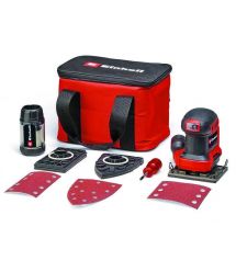 Einhell Шлифмашина вибрационная аккумуляторная TE-OS 18/113 3X Li-Solo 18, 113х101мм 1.04кг без АКБ и ЗП