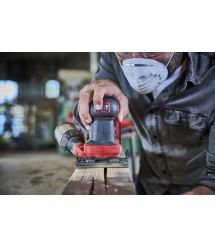 Einhell Шлифмашина вибрационная аккумуляторная TE-OS 18/113 3X Li-Solo 18, 113х101мм 1.04кг без АКБ и ЗП