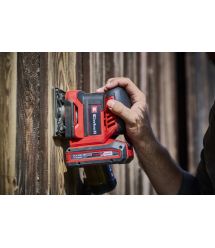 Einhell Шлифмашина вибрационная аккумуляторная TE-OS 18/113 3X Li-Solo 18, 113х101мм 1.04кг без АКБ и ЗП