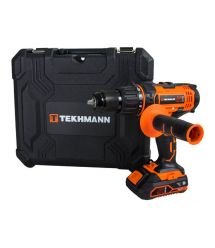 TEKHMANN Шурупокрут-дриль акумуляторний TCD-60/i20 kit 20В 1x2А·год 60Нм 440·1650об·хв 1.55кг