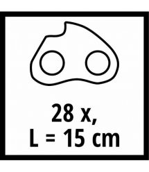 Einhell Цепь для пилы 15см 28T 1мм
