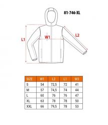 Neo Tools Куртка рабочая Basic, XL(54), повышенной видимости, полиэстер, 240 г/м2, оранжевый