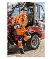 Neo Tools Куртка рабочая Basic, XXL(56), повышенной видимости, полиэстер, 240 г/м2, оранжевый