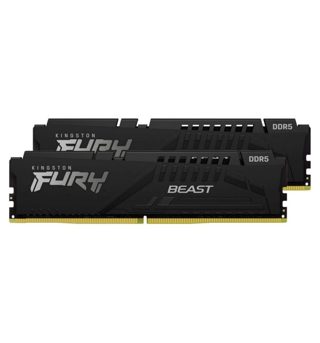 Kingston Память ПК DDR5 64GB KIT (32GBx2) 6000 FURY Beast EXPO