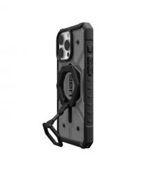 UAG Чехол+магнитное кольцо-держатель для iPhone 16 Pro Max, Pathfinder Clear Magsafe, Ash/Black Stand