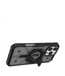 UAG Чехол+магнитное кольцо-держатель для iPhone 16 Pro Max, Pathfinder Clear Magsafe, Ash/Black Stand