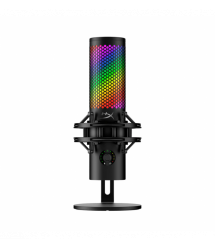 HyperX Микрофон геймерский QuadCast 2 S, Omni/Uni/Bi, USB-A, 3м, NGenuity, RGB, чорний