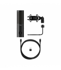 HyperX Микрофон геймерский QuadCast 2 S, Omni/Uni/Bi, USB-A, 3м, NGenuity, RGB, чорний