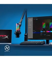 HyperX Микрофон геймерский QuadCast 2 S, Omni/Uni/Bi, USB-A, 3м, NGenuity, RGB, чорний