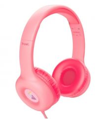 Trust Наушники Nouna Headphones mini-jack, Mic, Розовый