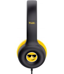 Trust Наушники Nouna Headphones mini-jack, Mic, Черный