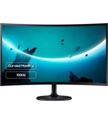 Samsung Монитор 23.8" S24D360 D-Sub, HDMI, VA, 100Hz, 4ms, CURVED