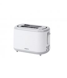ARDESTO Тостер White stripes T-F17WG 930Вт, пластик, белый+серый