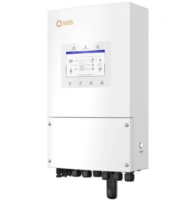 Solis Гибридный инвертор однофазный S6 8кВт, 2xMPPT, DC, для LV Batteries