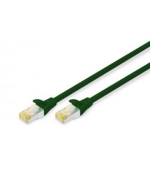 Digitus Патч-корд CAT 6а SF-UTP, 20м, AWG 26/7, Cu, LSZH, зеленый