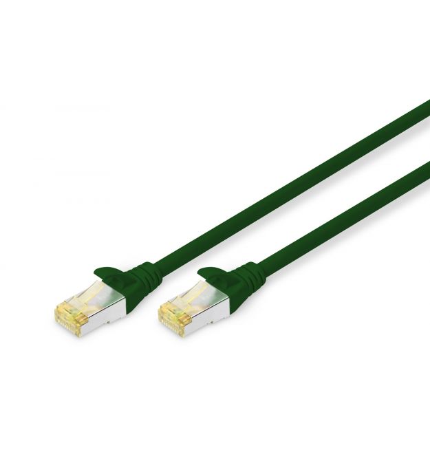 Digitus Патч-корд CAT 6а SF-UTP, 20м, AWG 26/7, Cu, LSZH, зеленый