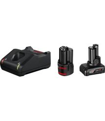 Bosch Набор аккумулятора и зарядного устройства GBA, 1х18В 2А·ч, 1х18В 4А·ч, ЗУ GAL 12V-40