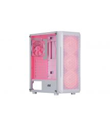 2E Gaming Корпус Hexagon G338W без БЖ 2xUSB3.0, 1xUSBType-C, 3x120мм ARGB, 1x120мм, VGA 330мм, LCS ready, HUB, 