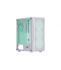 2E Gaming Корпус Hexagon G338W без БЖ 2xUSB3.0, 1xUSBType-C, 3x120мм ARGB, 1x120мм, VGA 330мм, LCS ready, HUB, 