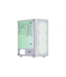 2E Gaming Корпус Hexagon G338W без БЖ 2xUSB3.0, 1xUSBType-C, 3x120мм ARGB, 1x120мм, VGA 330мм, LCS ready, HUB, 