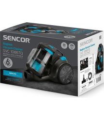 Sencor Пилосос контейнерний, 700Вт, конт пил -3,5л, НЕРА, чорно-синій