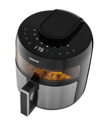 Sencor Мультипечь VITA, 1500Вт, чаша-5л, сенсорное управл., 8 програм, нерж. сталь, пластик, серо-черный