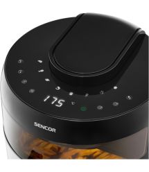 Sencor Мультипечь VITA, 1500Вт, чаша-5л, сенсорное управл., 8 програм, нерж. сталь, пластик, серо-черный