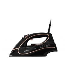 ARDESTO Утюг IR-B2235, 2400Вт, 450мл, паровой удар, керам. подошва, чёрно-золотой