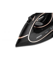 ARDESTO Утюг IR-B2235, 2400Вт, 450мл, паровой удар, керам. подошва, чёрно-золотой