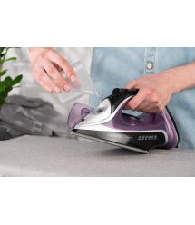 ARDESTO Утюг IR-B2234, 2400Вт, 350мл, паровой удар, керам. подошва, феолетово-чёрный