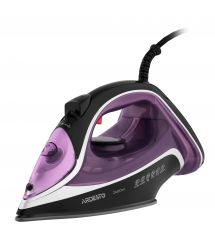 ARDESTO Утюг IR-B2234, 2400Вт, 350мл, паровой удар, керам. подошва, феолетово-чёрный