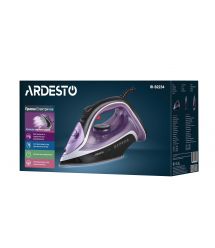 ARDESTO Праска IR-B2234, 2400Вт, 350мл, паровий удар, керам. підошва, фіолетово-чорний