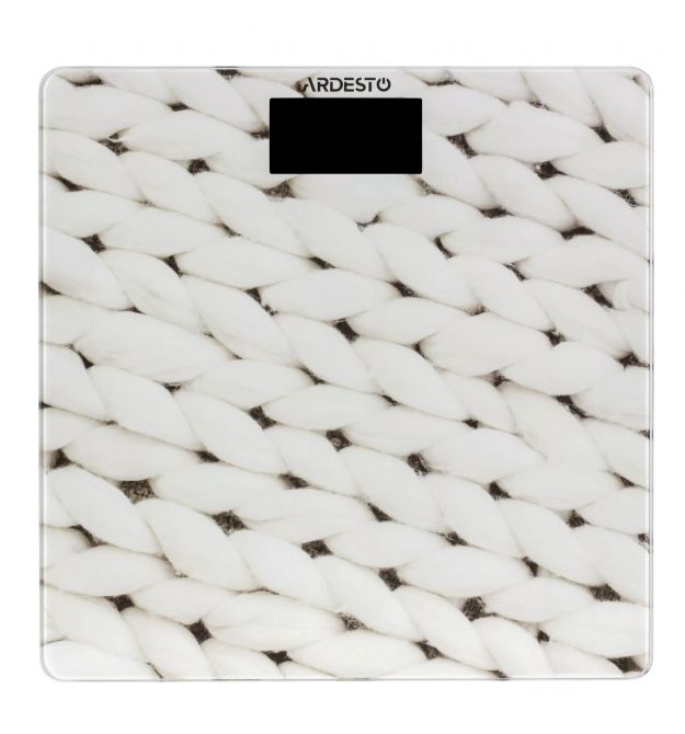 ARDESTO Весы напольные KNIT, 150кг, 2хААА в компл, стекло, разноцветные