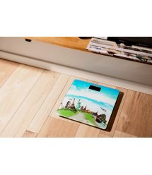 ARDESTO Весы напольные TRAVEL, 150кг, 2хААА в компл, стекло, разноцветные