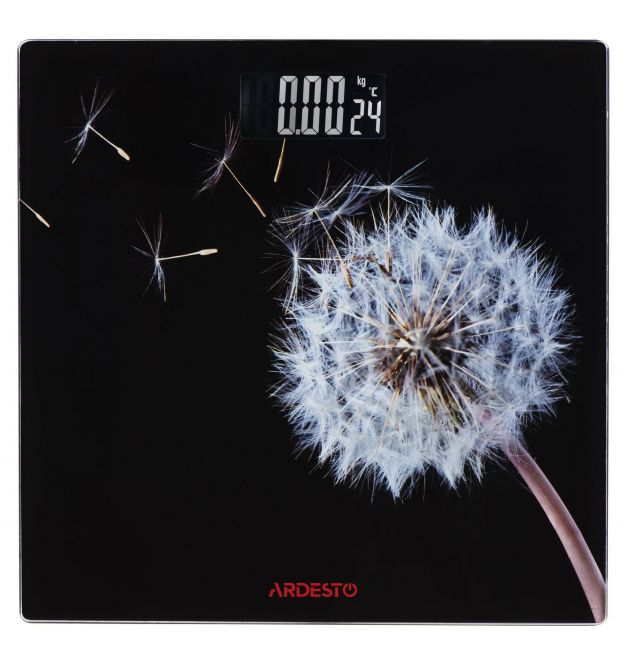 ARDESTO Весы напольные BL, 150кг, 2хААА в компл, стекло, разноцветные