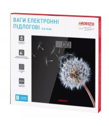 ARDESTO Ваги підлогові BL, 150кг, 2хААА в комплекті, скло, різнокольорові