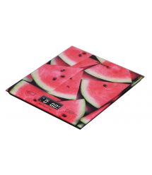 ARDESTO Весы кухонные WATERMELON, 5кг, 2хААА в компл, стекло, разноцветный