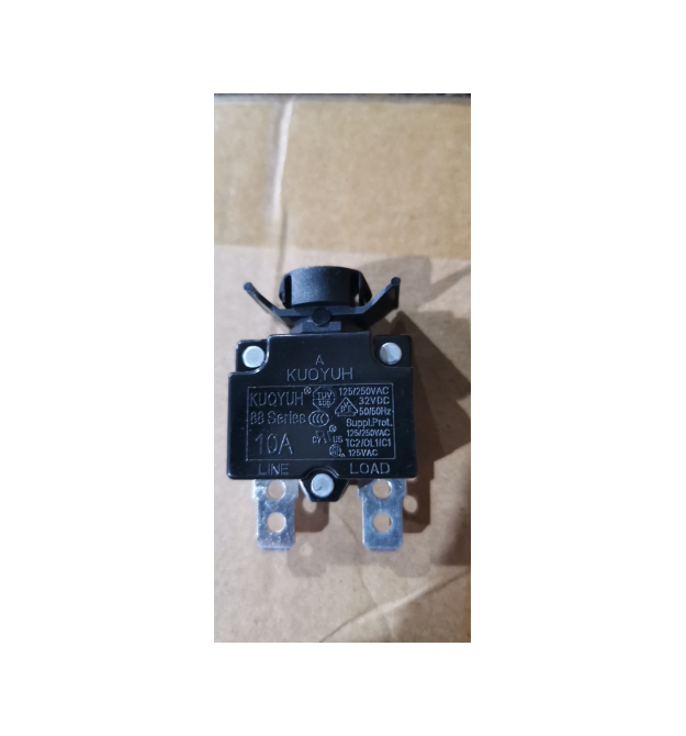 Запобіжник вивідний керамічний 10А 250В, 6*32mm