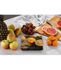 ARDESTO Весы кухонные LEMON, 5кг, 2хААА в компл, стекло, разноцветный