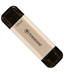 Transcend Накопичувач 128GB USB 3.2 Type-A + Type-C JetFlash 930 Black R420/W400MB/s