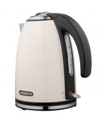 ARDESTO Электрочайник EKL-F340BG 1.7л/2200Вт/strix контроль/нерж. сталь/бежевый