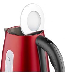 ARDESTO Електрочайник EKL-F300R 1.7л/2200Вт/strix контроль/нерж сталь/червоний
