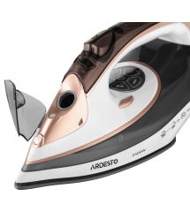 ARDESTO Утюг IR-B2245-E, 2400Вт, 400мл, паровой удар, электр.управл., керам. подошва, бело-серый