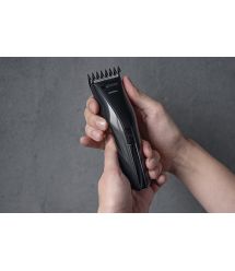 ARDESTO Машинка для стрижки HC-Y20-B, сеть+акум., насадок-2, сталь, черный