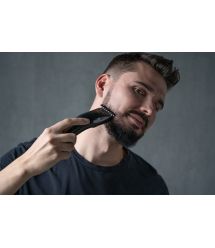 ARDESTO Машинка для стрижки HC-Y20-B, сеть+акум., насадок-2, сталь, черный
