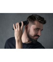 ARDESTO Машинка для стрижки HC-Y20-B, сеть+акум., насадок-2, сталь, черный